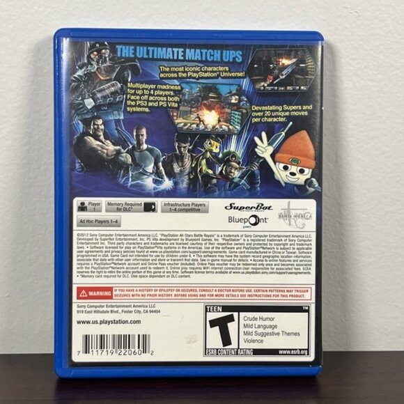 PlayStation All-Stars Battle Royale (Sony PlayStation Vita, 2012) - - Picture 2 of 3